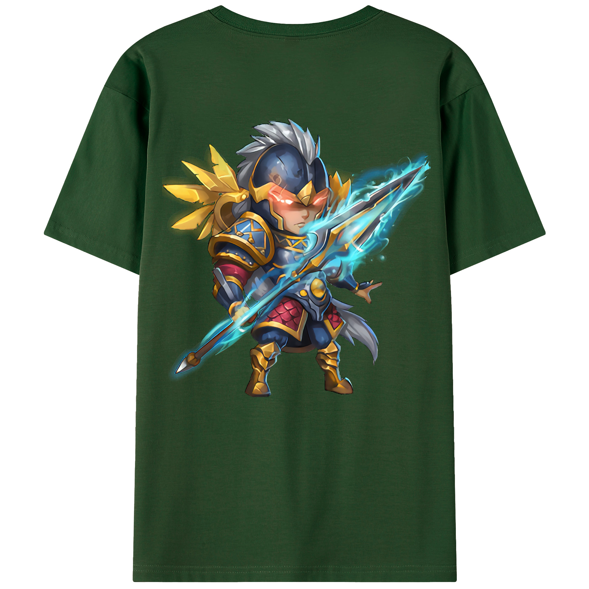 リーグ・オブ・レジェンド League of Legends LOL 綿100％半袖Tシャツ（背面プリント）